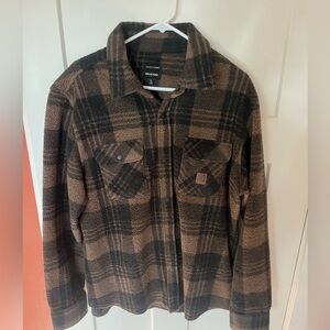 Brixton Artic Plaid Fleece